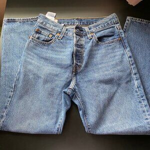 Levi's 501® ORIGINAL CROPPED WOMEN'S JEANS size 25